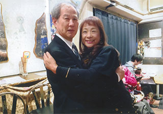 「久しぶり！」と、ハグされました