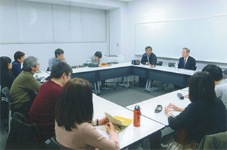 金平茂紀さんのゼミで