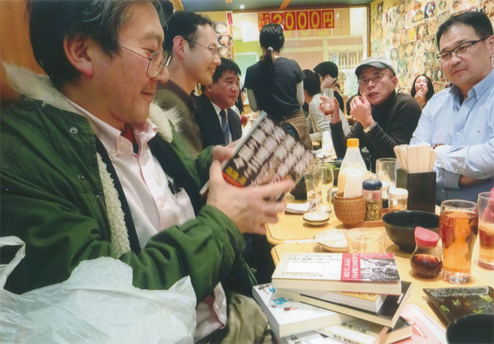 二次会でも本の話ばかりです