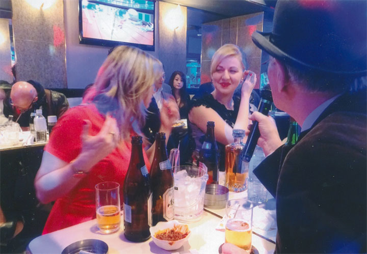 ロシア女性も沢山いました