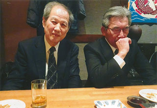 天木さん（右）と