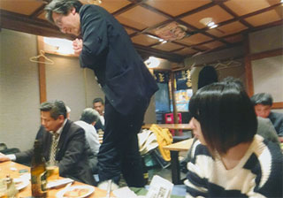 あの寅ちゃんも挨拶