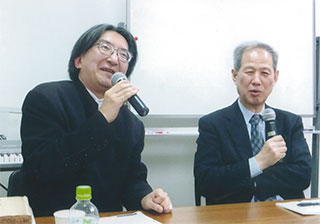 片山杜秀さんとトーク。2/29