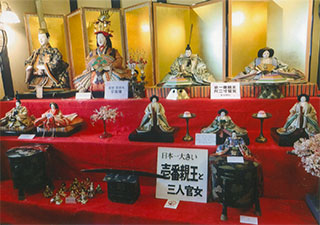 日本一大きい、ひな人形