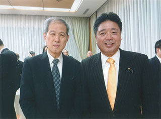 下地幹郎さんと