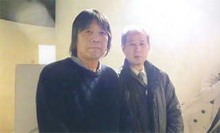 「フェイク」の試写会で。森さんと