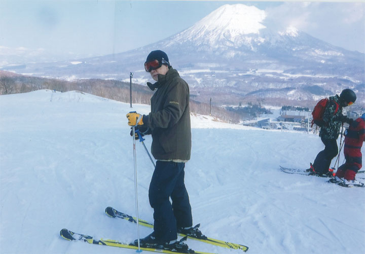 なんとか滑れました