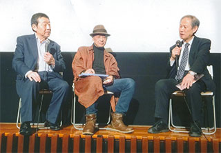 寺脇研さん、佐野監督、鈴木。4/7（木）