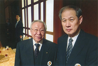 鴻池祥肇さんと