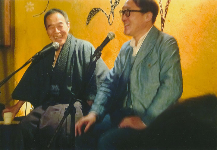 甲野善紀さん、佐野史郎さんと