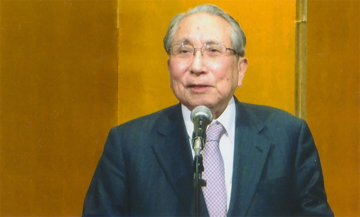 早大元総長の西原春夫さん