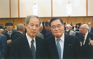 亀井静香さんと