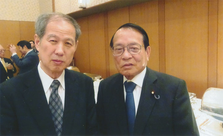 平沢勝栄さんと