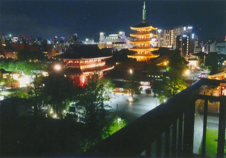 浅草の五重塔も…