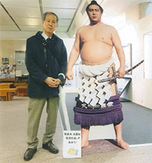 会館には「大鵬コーナー」も