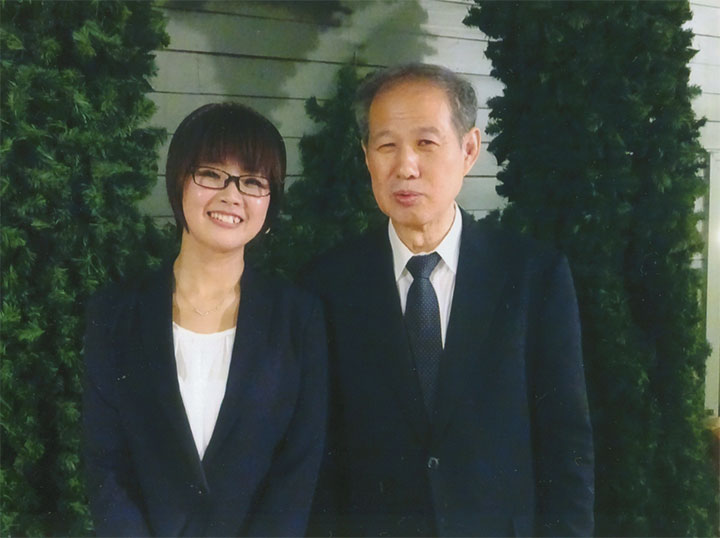 講演が終わって