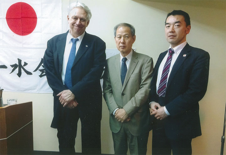 講演が終わって