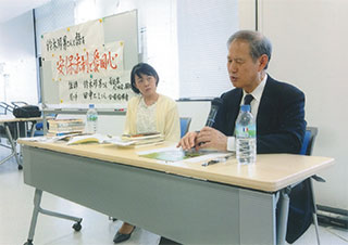 ２人のトーク。そして質疑応答