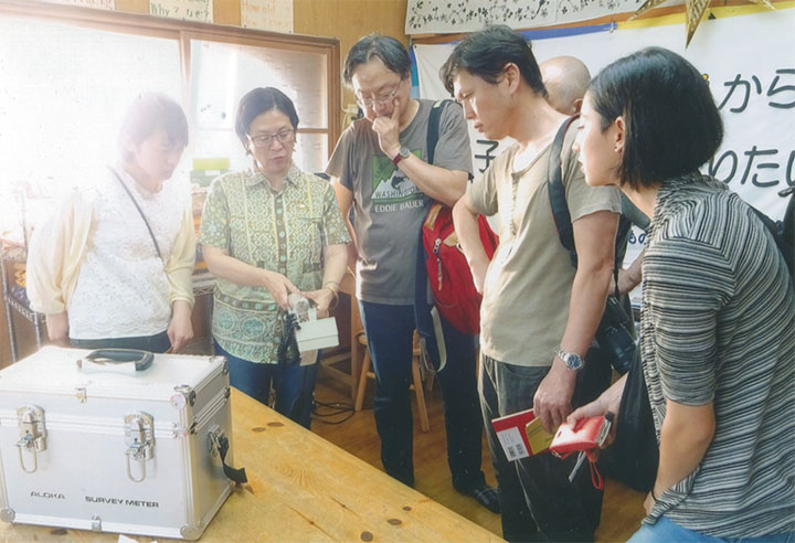 会津放射線情報センターで