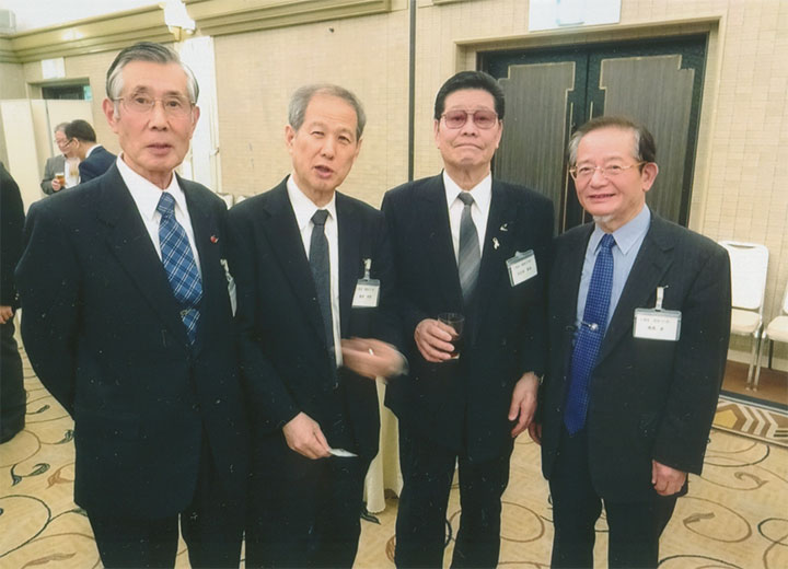 １回生は４人だけでした