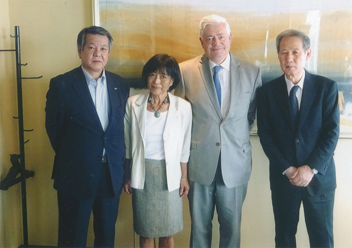 木村三浩氏。ゴルニッシュご夫妻