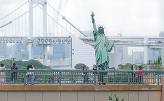 「自由の女神」も残ってました