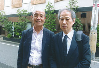 田中義三さんのお兄さんの一平さんと