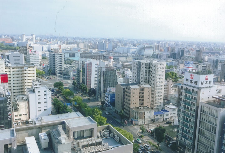 名古屋市内が一望できます