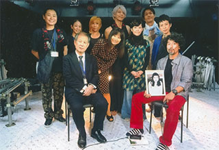 劇団の人たちと