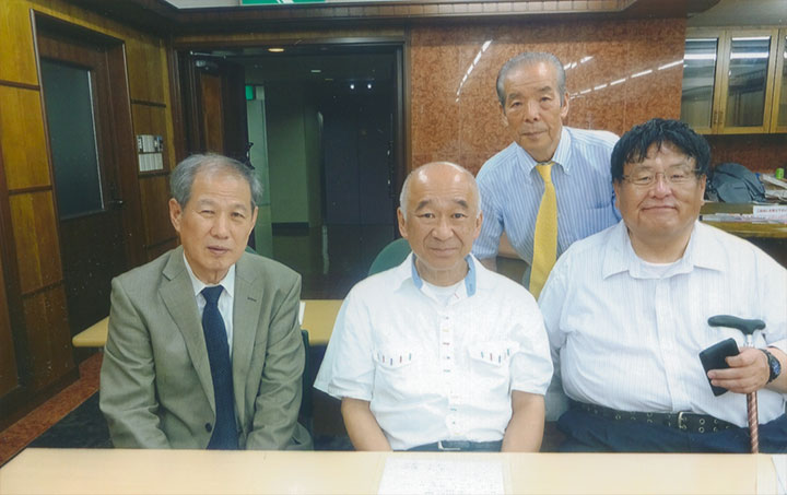 村上学さん、飛松さん、松本均さん