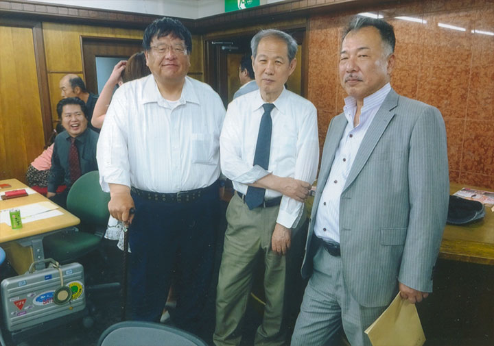 番家誠さん（右）