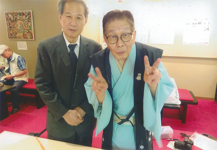 三遊亭円丈さんと。9/12（月）