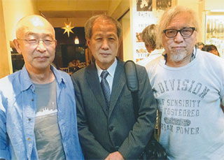 椎野レーニンさん（左）と、PANTAさん（右）