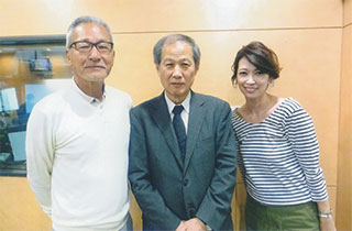 大竹まことさん、辺見えみりさんと（文化放送）