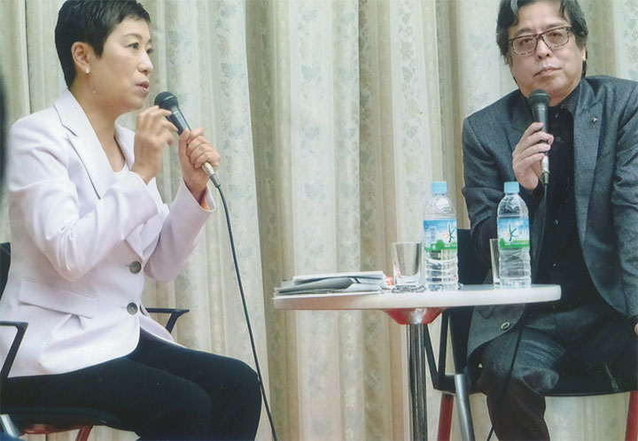 辻元さんとよしりんが対談