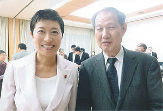 辻元清美さんと。10/14