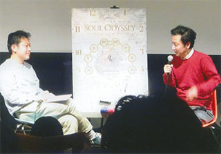 渡辺真也君と森村泰昌さん