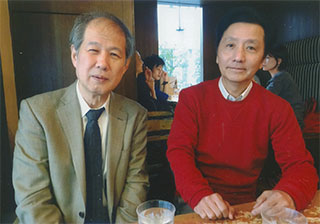 開演前に森村さんと