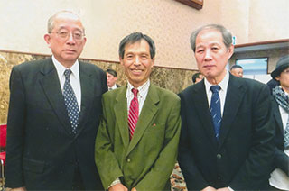 東郷和彦さん。丸山和也さん。鈴木