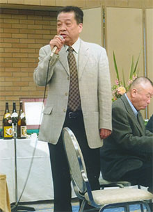 初代日学同委員長・斎藤英俊氏