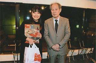 「平家を語る」あべあゆみさんと