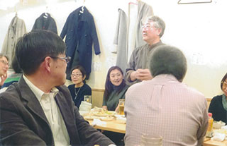 「マガ９」忘年会。12/22