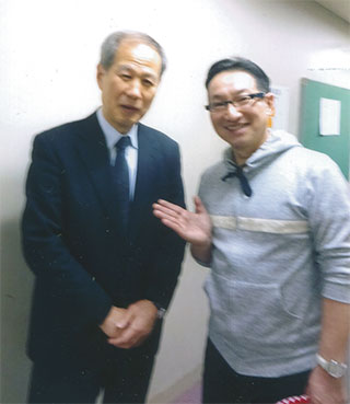 昇太さんと。12/25