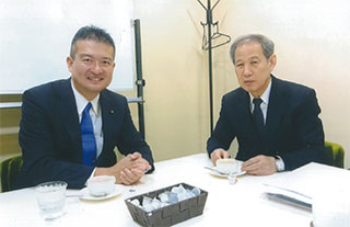 民進党・津村啓介さんと