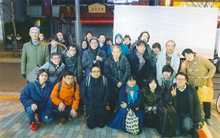 12/29。河合塾コスモの卒業生たちと