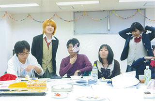 ケーキを食べました