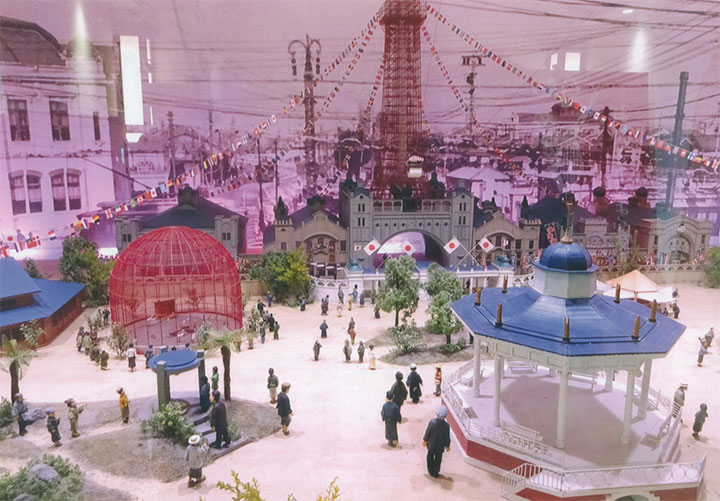 大阪のジオラマ