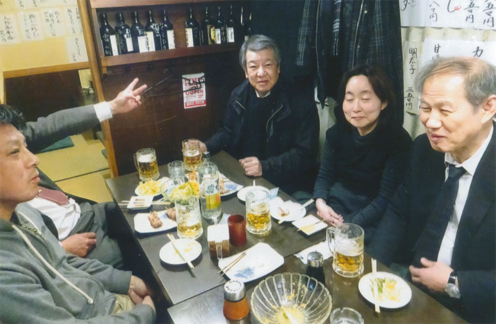 一水会新年会。1/17（火）