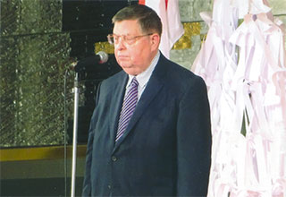 ロシア大使が挨拶