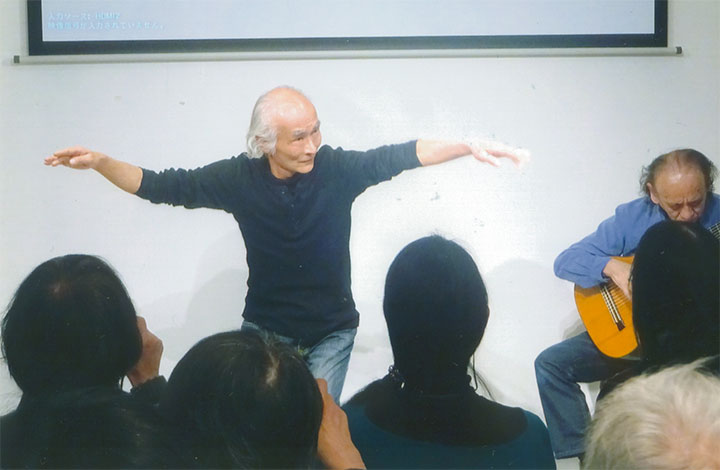 清水きよしさんのパントマイム